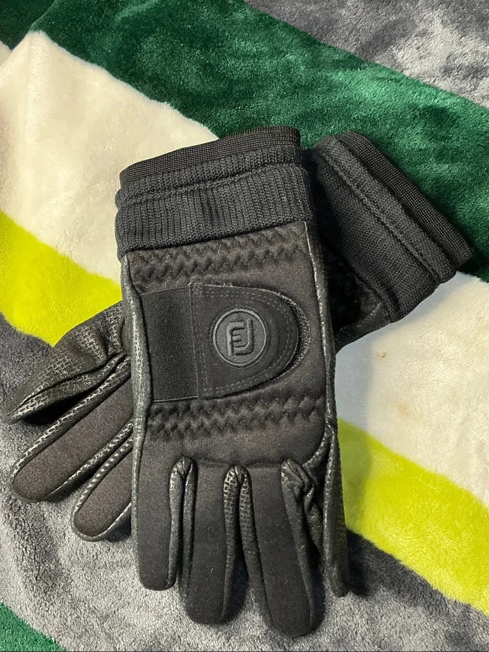 FootJoy Black Women’s Golf Grip Gloves Size M